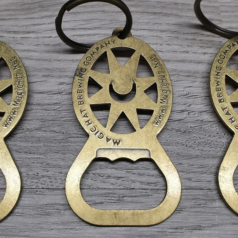 Magic Hat Brewing Company Keychain Bottle Opener - Lot Of 3 Keychains